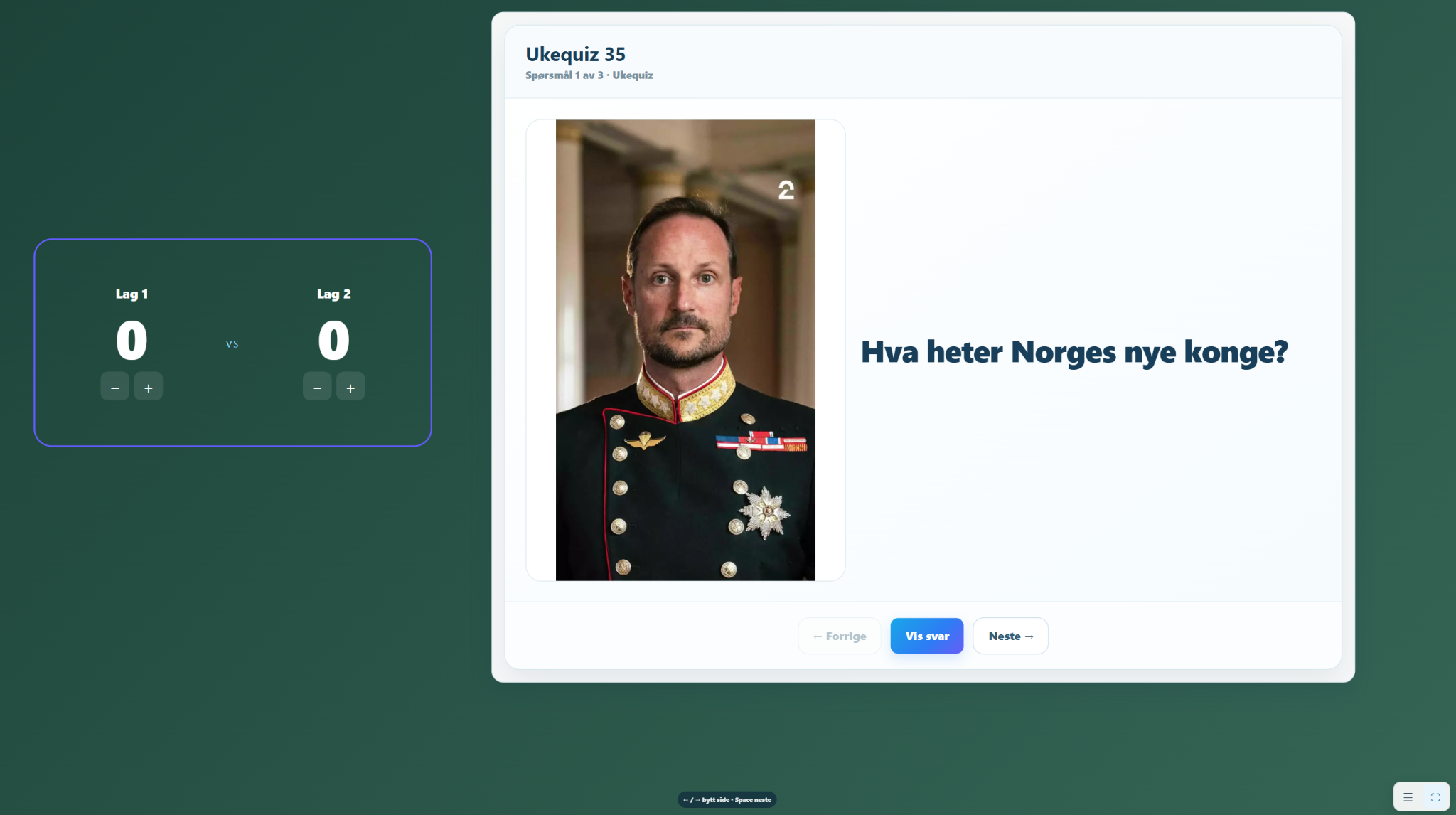 Ukequiz i MittKlasserom